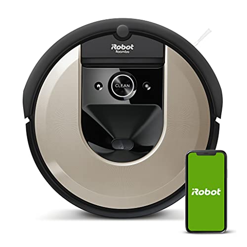 iRobot® Roomba® i615840 Saugroboter mit Zwei Gummibürsten für alle Böden - Ideal für Haustiere - Lernt, kartiert und passt Sich an Ihr Zuhause an - Sprachassistent kompatibel - Imprint-Kopplung