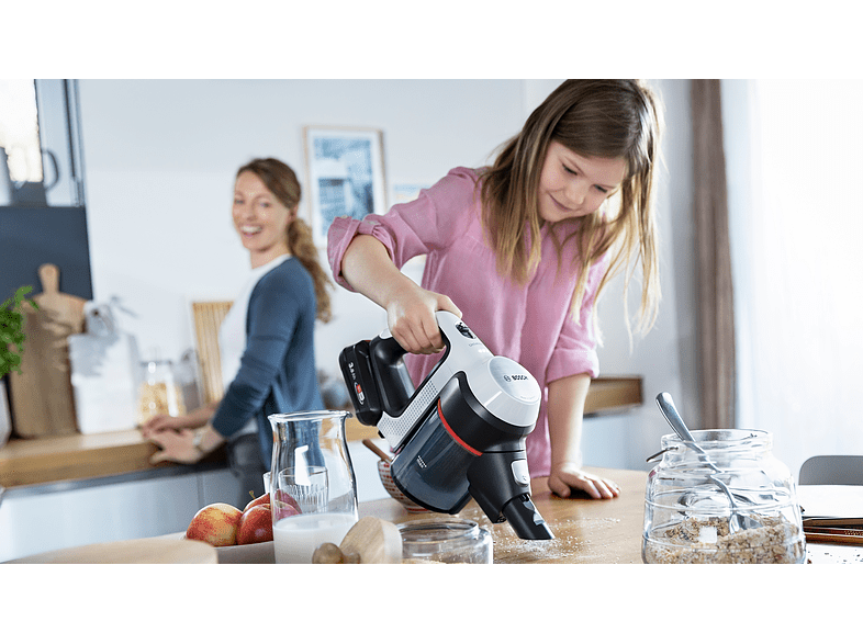 BOSCH BSS711W Stielsauger, Akkubetrieb
